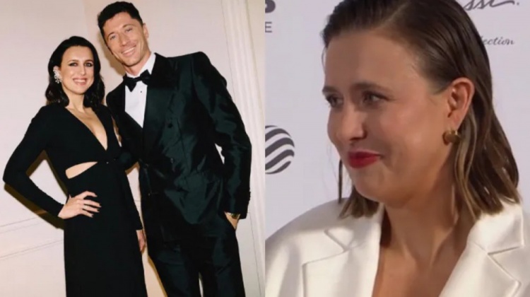 开云体育app-代弟弟领奖，莱万姐姐：他可能快退役了，以后就没机会帮他领奖了